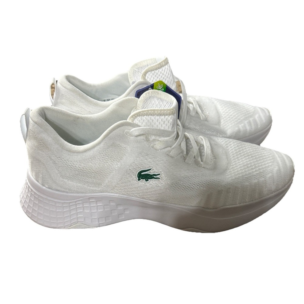 lacoste Mens Ortholite‎ Shoes Sneakers Size 10 White